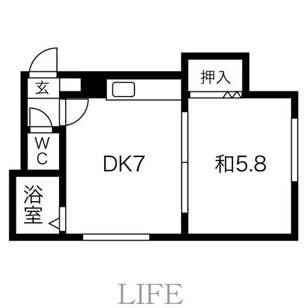 レジデンス高山の物件間取画像